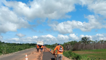 Rodovia de acesso a São José do Peixe recebe melhorias